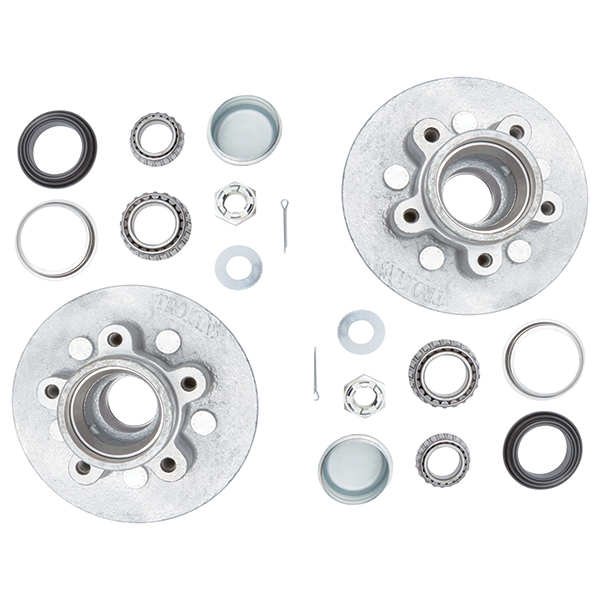 Trojan Hub Kit - Non-Braked - 2000kg - Suits 2 Piece Brake Rotor - Pair