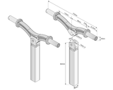 Trojan Wobble Roller Frame Dual