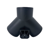 aufocus 5kw Ducting Y-Connector - 75mm