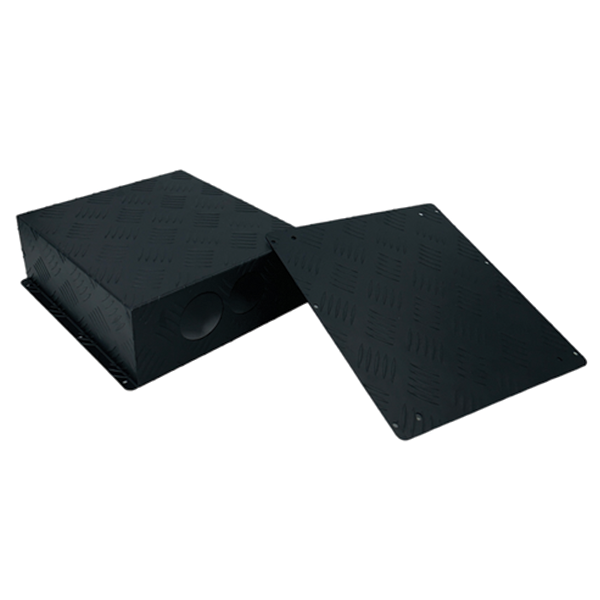 aufocus 5L Aluminium Fuel Tank Cover - Black Checker Plate