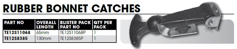CM Bonnet Catch - Rubber