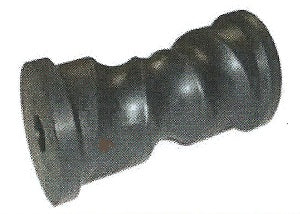 Marin-X Self Centre Roller - 193mm - Black Rubber