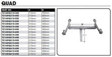 CM Wobble Roller Kits - Quad