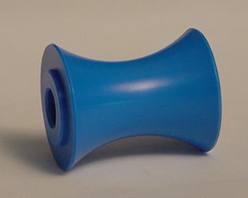 Polyglide Curved Keel Roller - 075mm L (Concave Shape)