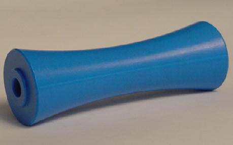 Polyglide Curved Keel Roller - 200mm (Concave Shape)