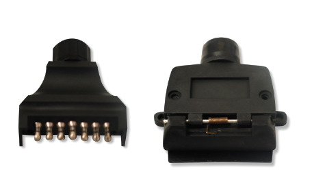 Trojan Trailer Plug - 7 Pin Flat Plugs