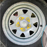 Trailer Wheel Nut - Loose Nut Indicators