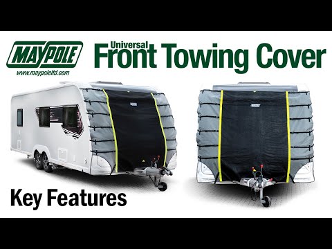 Universal - Caravan Front Towing Cover - Medium - 225cm – 245cm