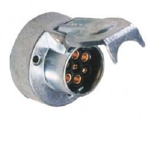 CM Trailer Plug - 7 Pin Large Round Plug or Socket