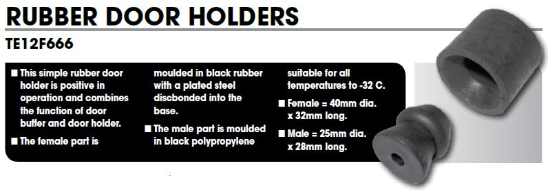 CM Door Holder - Rubber