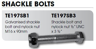 CM Slipper Spring - Front Hanger Bolt & Nut
