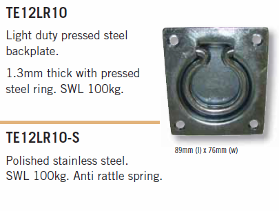 CM Trailer Parts - Lashing Rings