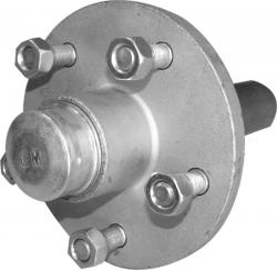Axle Straight Beam - 2000kg 4WD 6x5.5in pcd - Unbraked