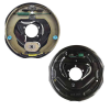 12" Electric Backing Plates - CM Electric Drum Brakes