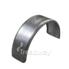 170 x 650mm - Single Round Mudguard - Plain Steel 1.6mm - Suits 10" Wheels - Pair