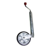300kg Capacity Jockey Wheel - European - 200mm Compact Rubber/Plastic Wheel - AL-KO