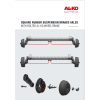 ALKO Euro Square Trailer Braked Axles