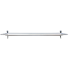 Bare Axle - Straight Beam - 2200kg Multi Hub - Bare Metal