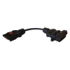LED Interface - 7 Pin Flat to 7 Pin Flat Socket