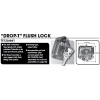 CM Drop Lock - T Flush