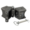 Fulton Fold-Away Drawbar Hinge 75x75 Welded