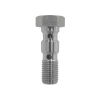 Hydraulic Brake Fitting - Double Banjo Bolt 3/8" UNF Stainless Steel