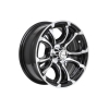 Treadway Alloy Trailer Rim 13"x 5" - Loadstar Black - 5 x 4.5" PCD
