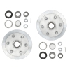 Trojan Disc Brake - Rotor Hub Kit - Integral 2000kg 6x5.5 PCD