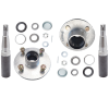 1500kg Non-Braked Hub & Stub Kit - 4 Stud - 4" PCD - Trojan