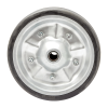 Trojan Jockey Wheel Only - 200mm Steel & solid rubber tyre