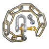 Trojan Trailer - Safety Chain Kit - 2000kg Capacity
