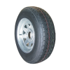 Wheel Galvanised 13"x 5" - Tyre 165R13