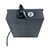 aufocus 5L Aluminium Fuel Tank Cover - Black Checker Plate
