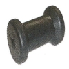 Marin-X Flat Keel Roller - 192mm - Black Rubber