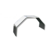 Trojan Mudguard Single Axle Steel Folded with Rolled Edge - 220W x 740L