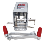 1000kg Capacity Boat Trailer Winch - 10:1/5:1 Ratio - 2x Handles - Wire Cable - Trojan_2