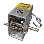 1150kg Capacity Boat Trailer Winch - 10:1/5:1 Ratio - Rope - 2 Handles - Christine Products_2