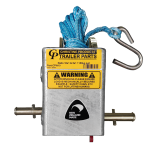 1150kg Capacity Boat Trailer Winch - 10:1/5:1 Ratio - Rope - 2 Handles - Christine Products_3
