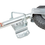 220kg Premium Jockey Wheel - 350mm Pneumatic Tyre - Swivel Mount - Trojan_2