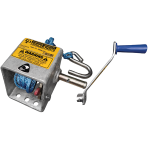 260kg Capacity Boat Trailer Winch - 1:1 Ratio - Rope - Christine Products_1