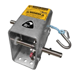 750kg Capacity Boat Trailer Winch - 5:1/1:1 Ratio - Rope - Christine Products_2