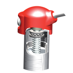 300kg Capacity Jockey Wheel - European - 200mm Wheel With Nose Load Indicator - AL-KO_4