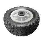 Christine Jockey Wheel Only - 190x75mm - 16mm 5/8\" Axle - Nylon Rim_2