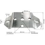 Christine Swivel Plate Bolt on 8mm_3