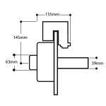 DeeMaxx Hyd Disc Brake Axle Kit 1500kg - 1 Piece Vented Rotor/Hub_4
