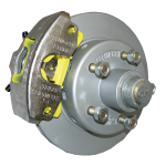 DeeMaxx Hyd Disc Brake Axle Kit 1750kg - 1 Piece Vented Rotor/Hub_3