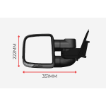 Mazda BT-50 - 2006-2011 -Compact ClearView Towing Mirror_2