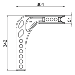 Hayman Reese Towball Mount - 3500kg - Adjustable 190-285mm Drop_6
