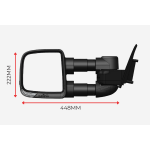 Jeep Grand Cherokee - 2010+ - Compact Clearview Towing Mirror_8