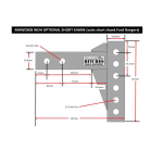 Mister Hitches - 3500kg - Adjustable - Max Drop/Rise 200/171mm - Medium Shank Length_3
